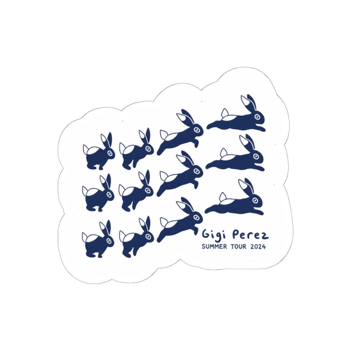 gigi perez merch Sticker - alternate angle 1, merchandise
